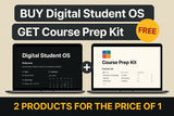 Digital Student OS + Course Prep Kit Bundle - Complete Notion Templates for Academic Success